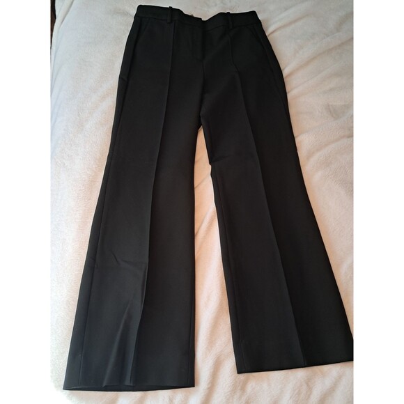 J.Crew Tall Cropped Natalia Pant in Four-Season Stretch Black CC483 Size 12T NWT - Picture 3 of 10